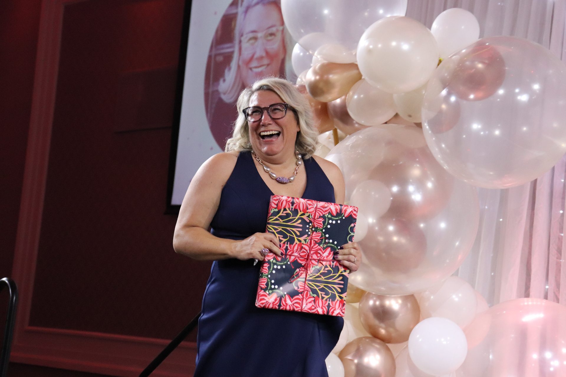 Delphine Haslé at the Businesswoman of the Year Awards Gala. (Photo by Mia Jensen)