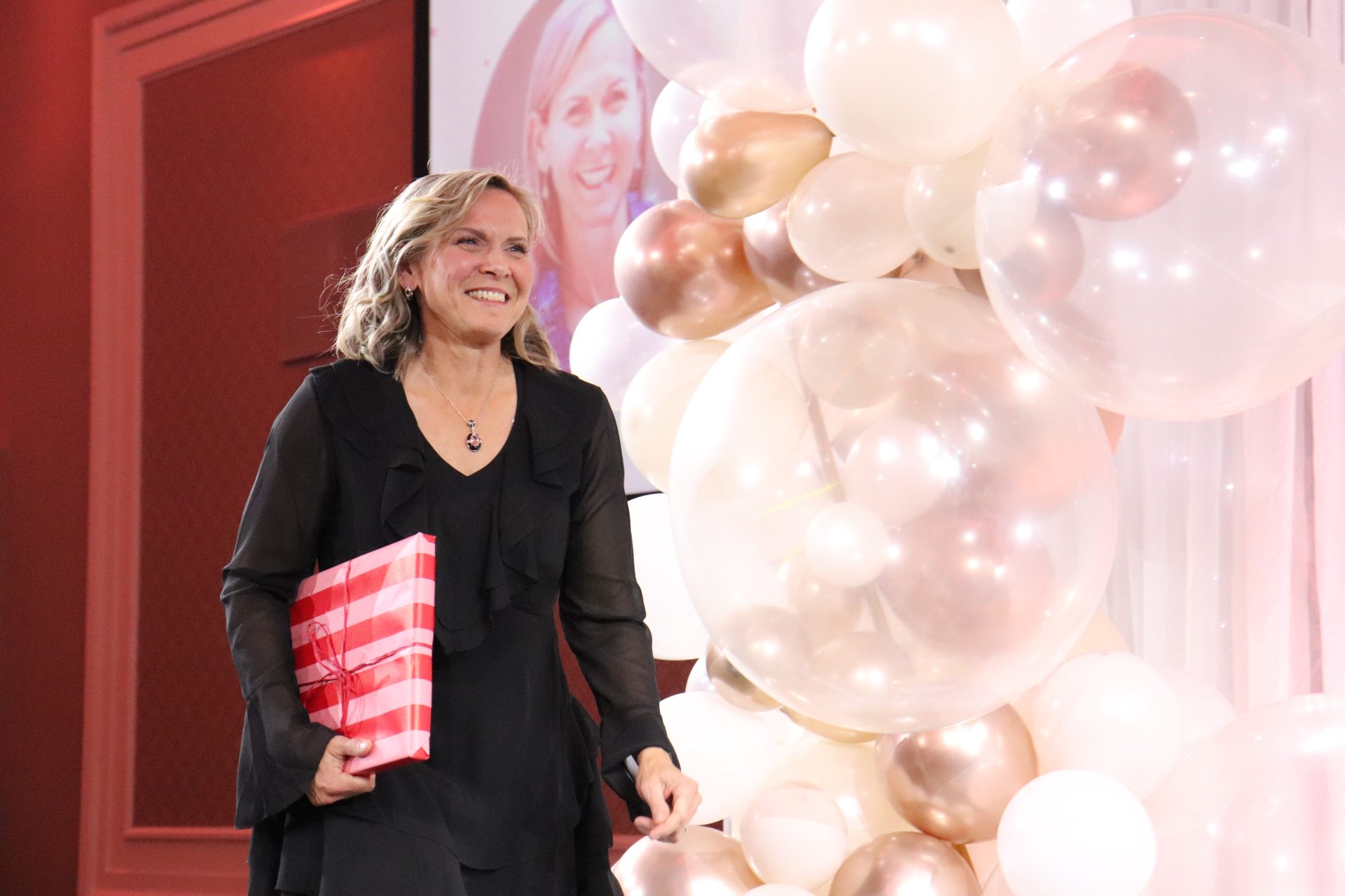Tonya Bruin at the Businesswoman of the Year Awards Gala. (Photo by Mia Jensen)